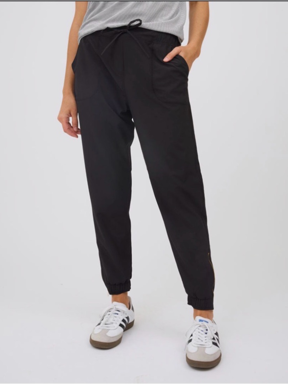 Albion Fit Jetsetter Joggers Women’s XL Black Brand New With Tags!